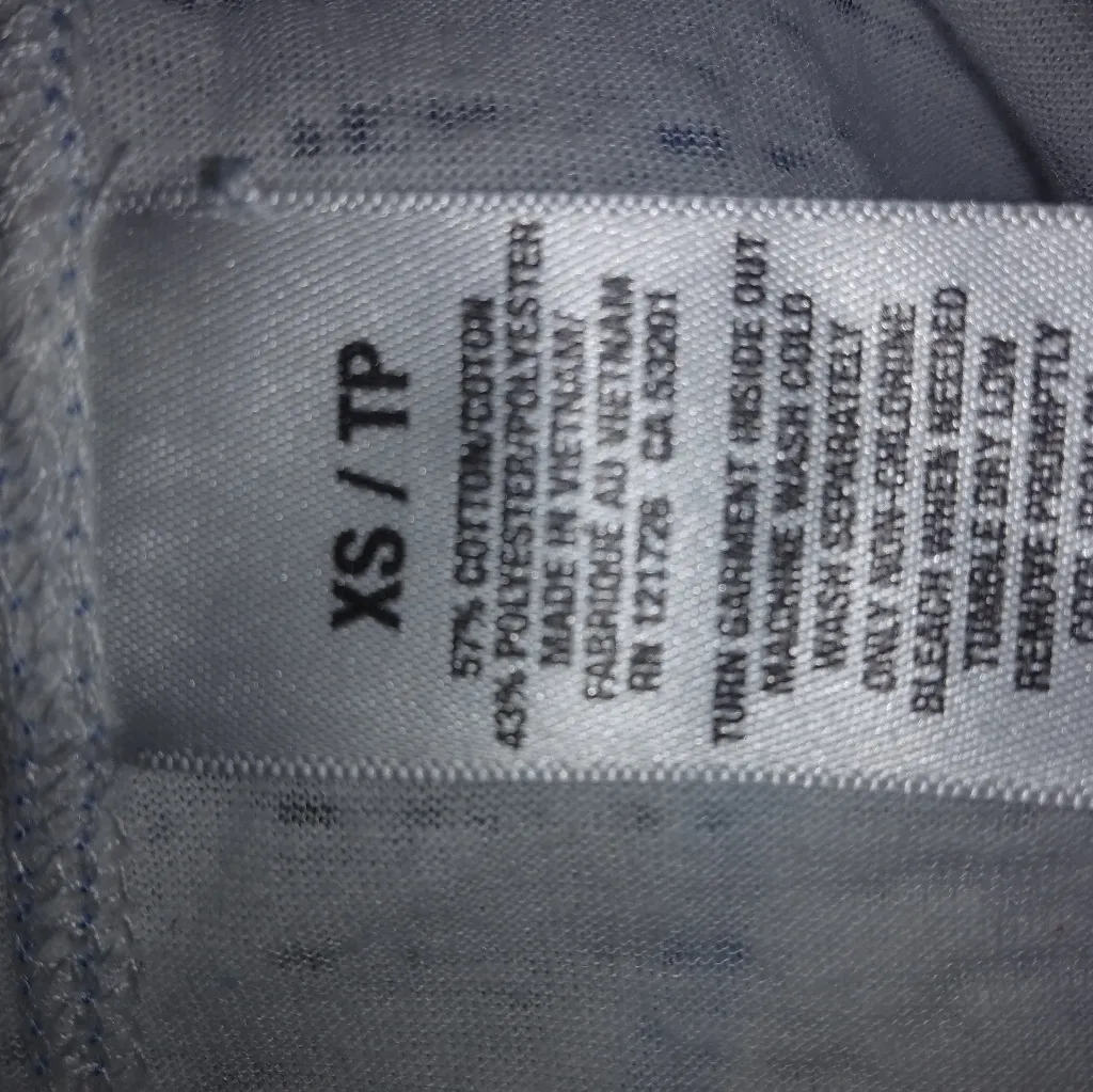 AEROPOSTALE 87 Y2K Blue Aloha Baseball Top XS - Image 2