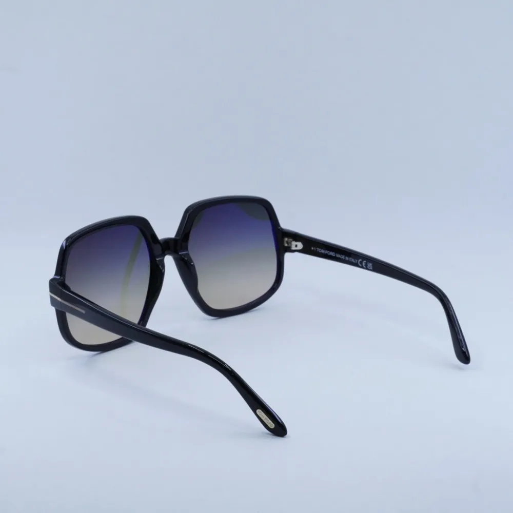 TOM FORD SUNGLASSES FT0992 01B Shiny Black / Gradient Smoke - Image 5
