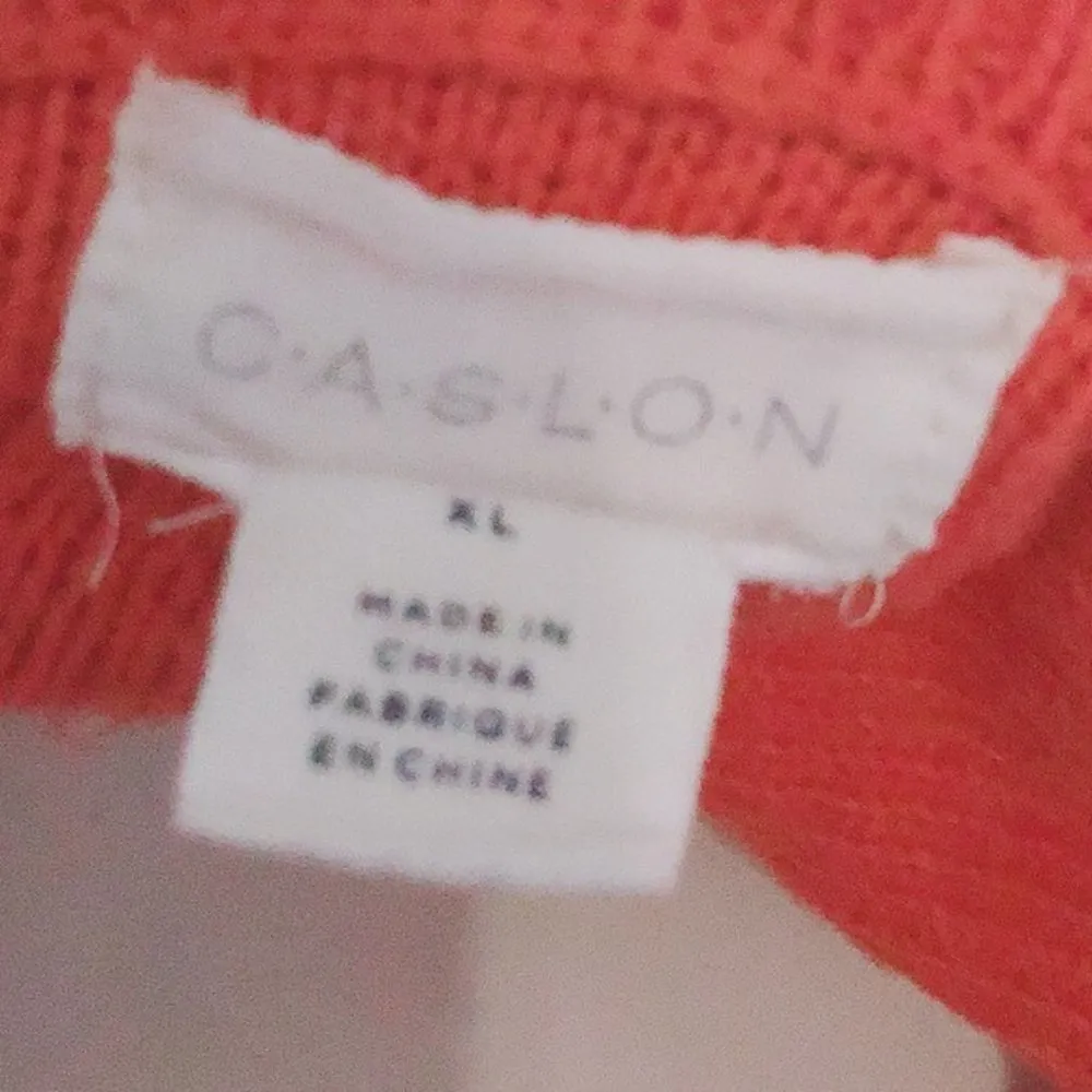 Caslon Contrast Cuff Crewneck Sweater/ Pullover Size XL EXCELLENT! - Image 7