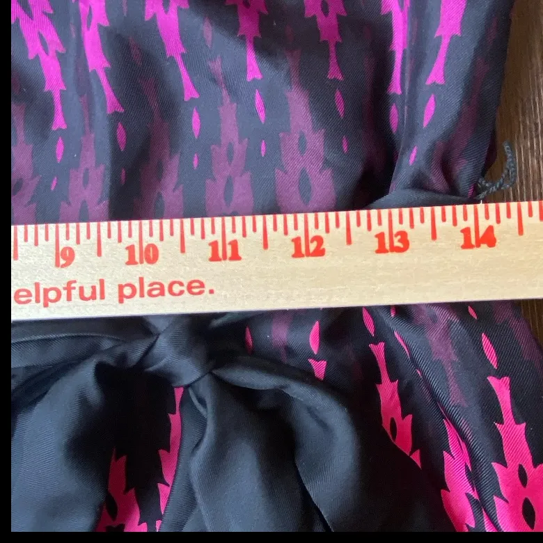 Original MILLY Of New York mini dress in size 2 100% silk, pink, purple, black - Image 11