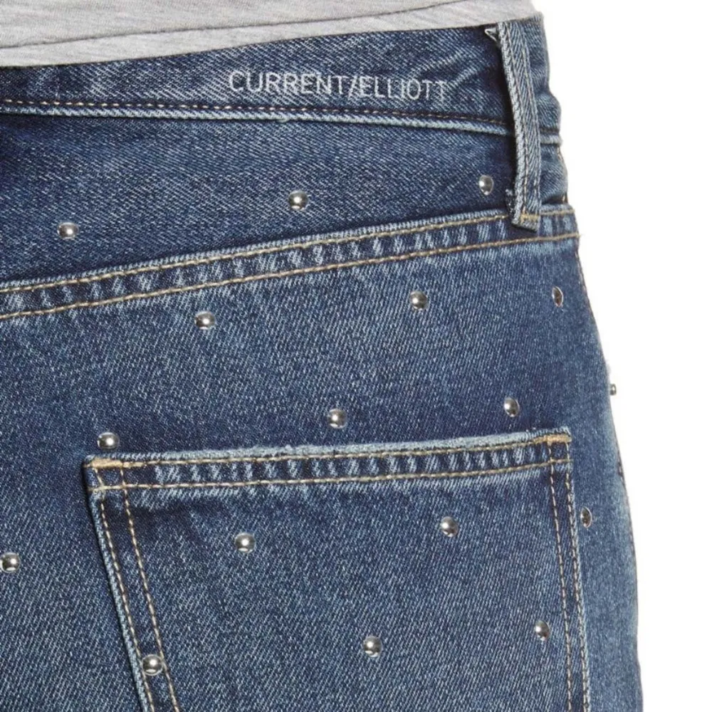 NWT Current /Elliott Studded  High Waist jeans 26 - Image 7