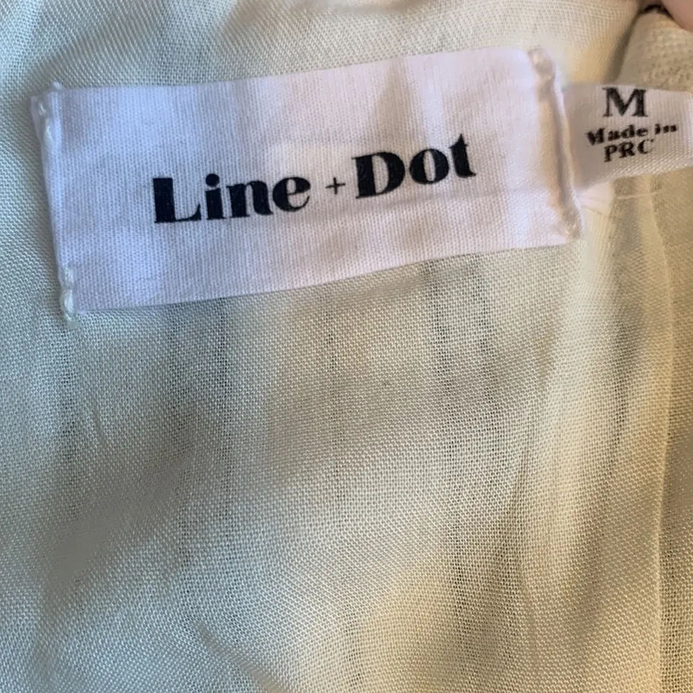 Toby Romper in White & Black by Line & Dot Size Medium - Image 8