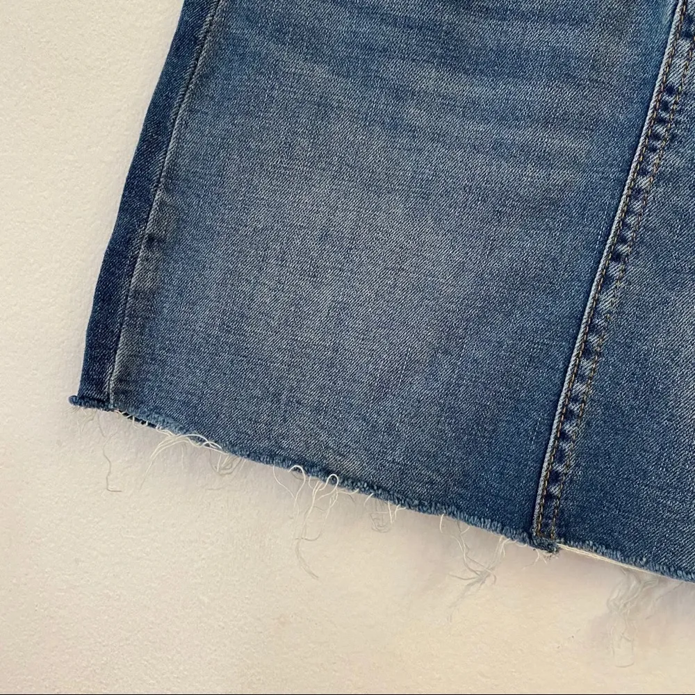 Blank NYC Two Faced Denim Mini Skirt Size 24 - Image 9