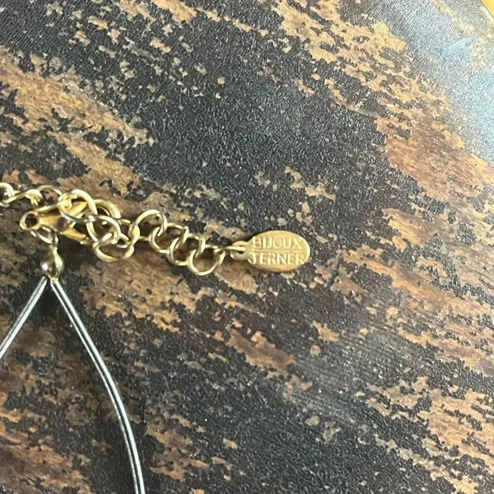 Vintage Bijoux Terner string beaded colorful necklace - Image 3