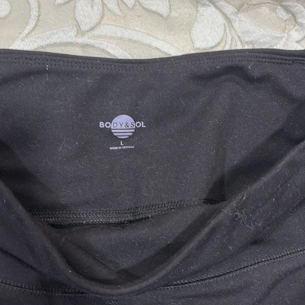 Body & Sol Black Leggings Size L - Image 2