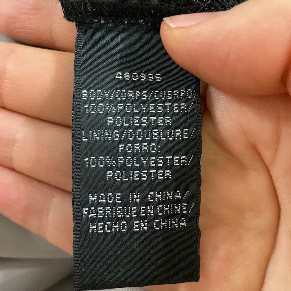 Jill Jill Stuart black floral lace overlay cocktail dress size 10 - Image 12