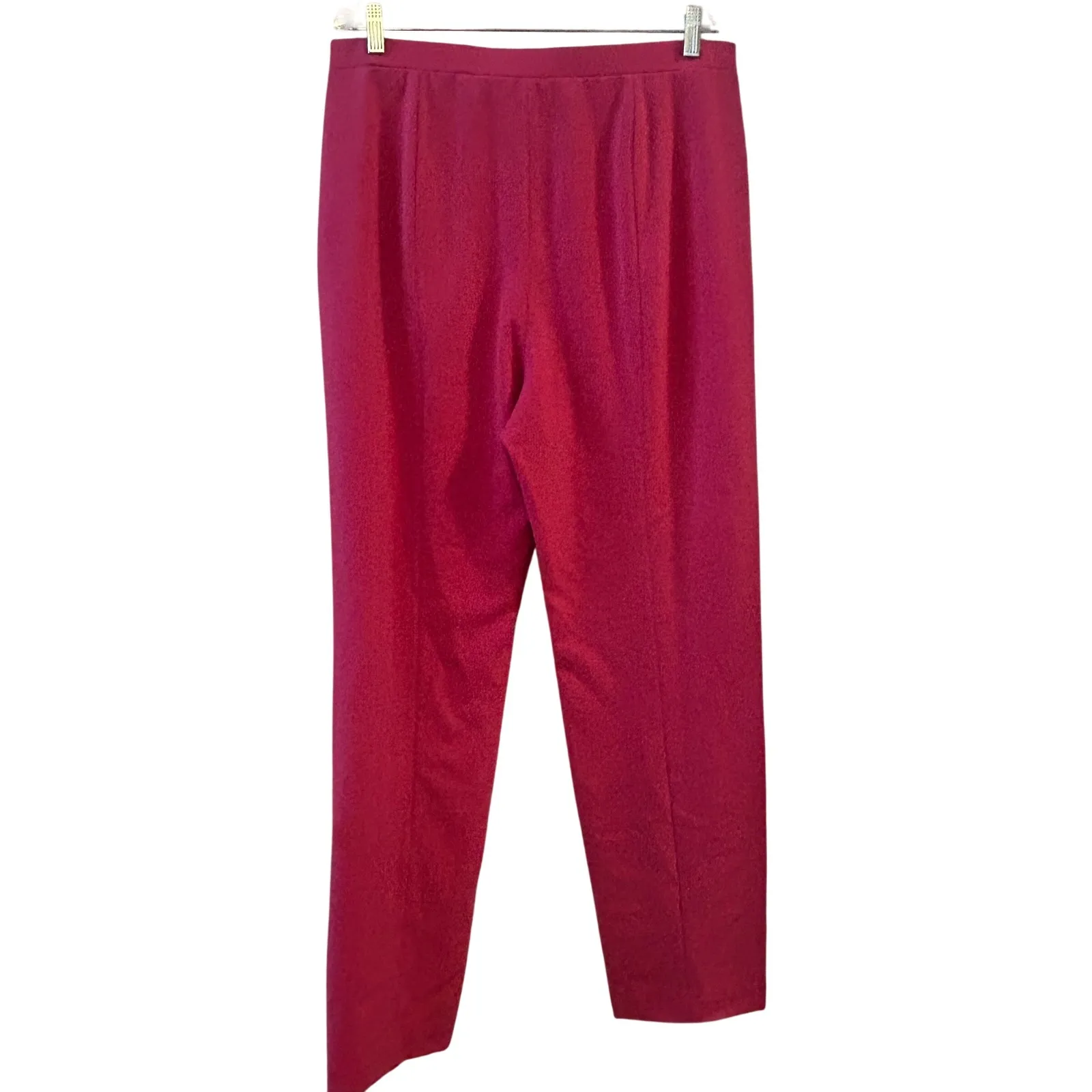 1 State Women's Pink Wide Leg Split Hem Pants Size 14 - Image 2