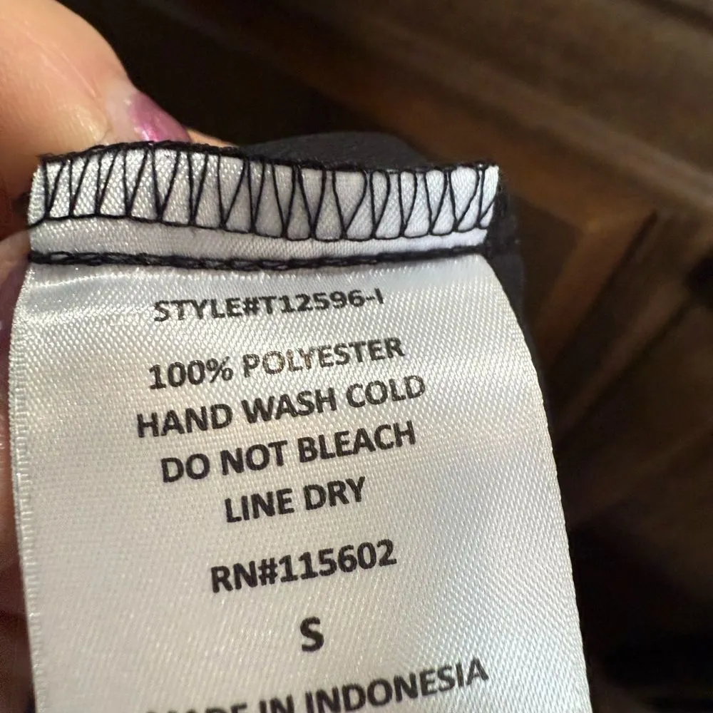 The Impeccable Pig Black Ruffled Cut Out Blouse - Image 6