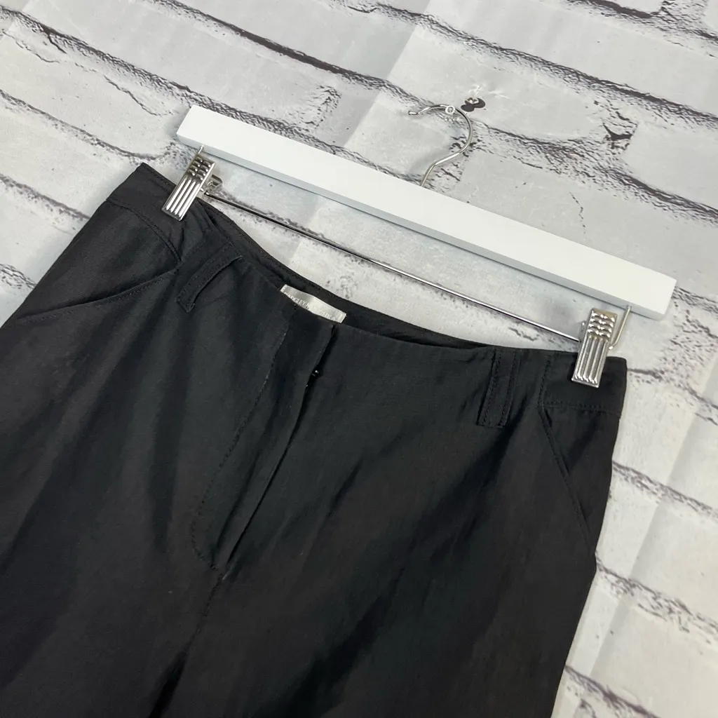 Badgley Mischka Black Mid-Rise Stretch Pants Women’s 30x32 Office Minimalist Y2K - Image 7