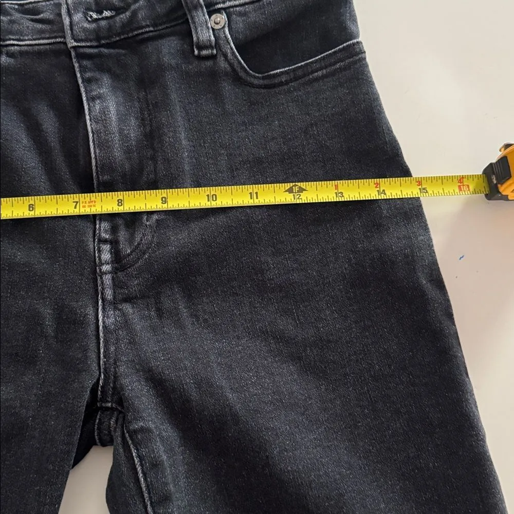 Frame Denim Women's Le Crop mini Boot Black Jeans EUC - Image 9