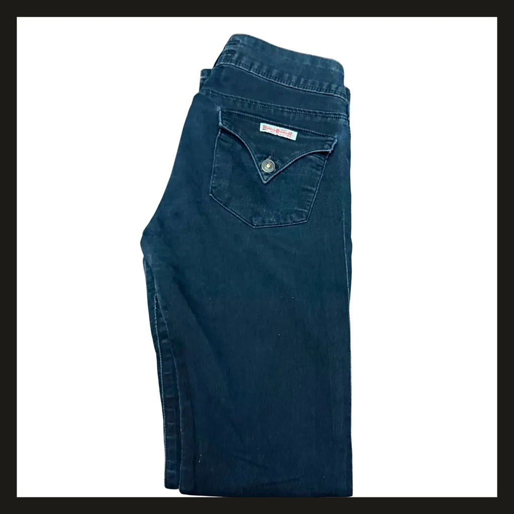 Hudson Jeans Women’s Size 28 Blue Stretch Skinny Pants Made in USA Los Angeles - Image 4