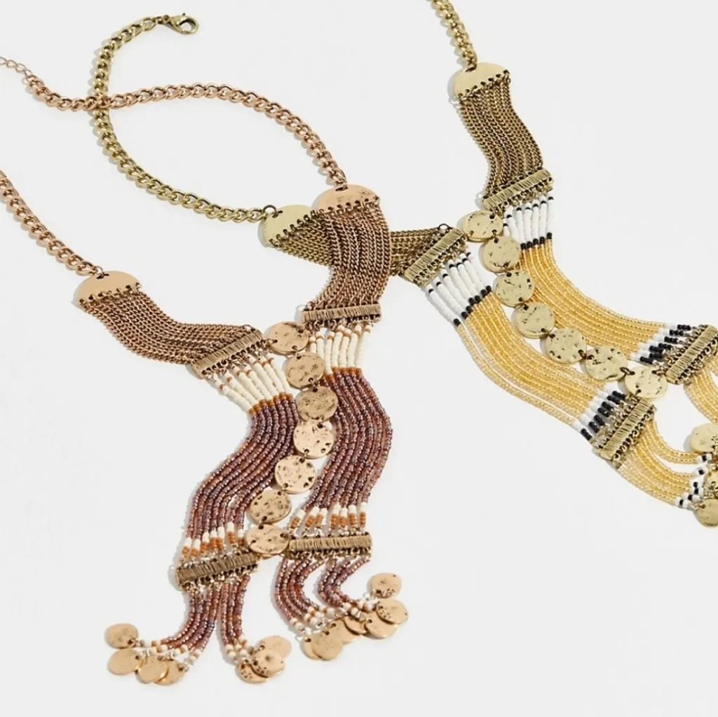 Free people Sunrise Beaded Necklace - Image 3