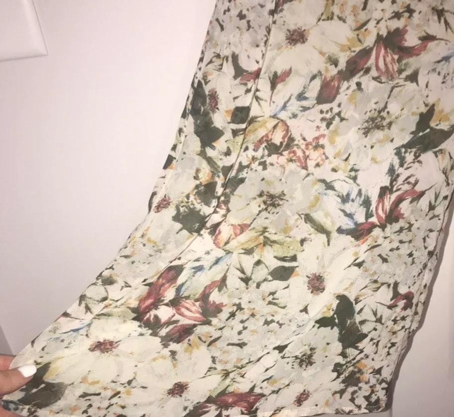 Sheer Floral Pants Multiple - Image 3