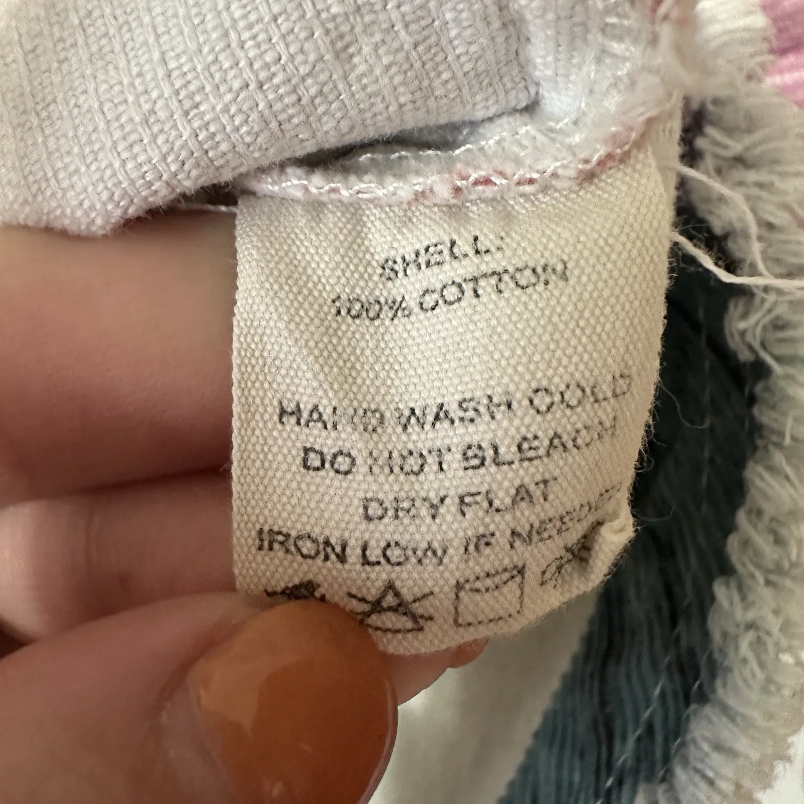 Peach Love Shacket Size Medium Multicolor Checkered Corduroy Shirt Boho‎ Hippie - Image 6