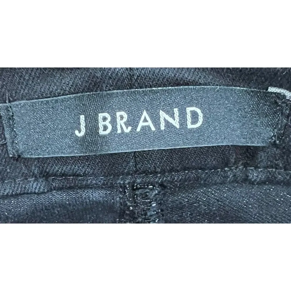 J BRAND SKINNY JEANS MID RISE RAIL WOMEN'S SIZE 27 STRETCH COLOR SHADOW - Image 3