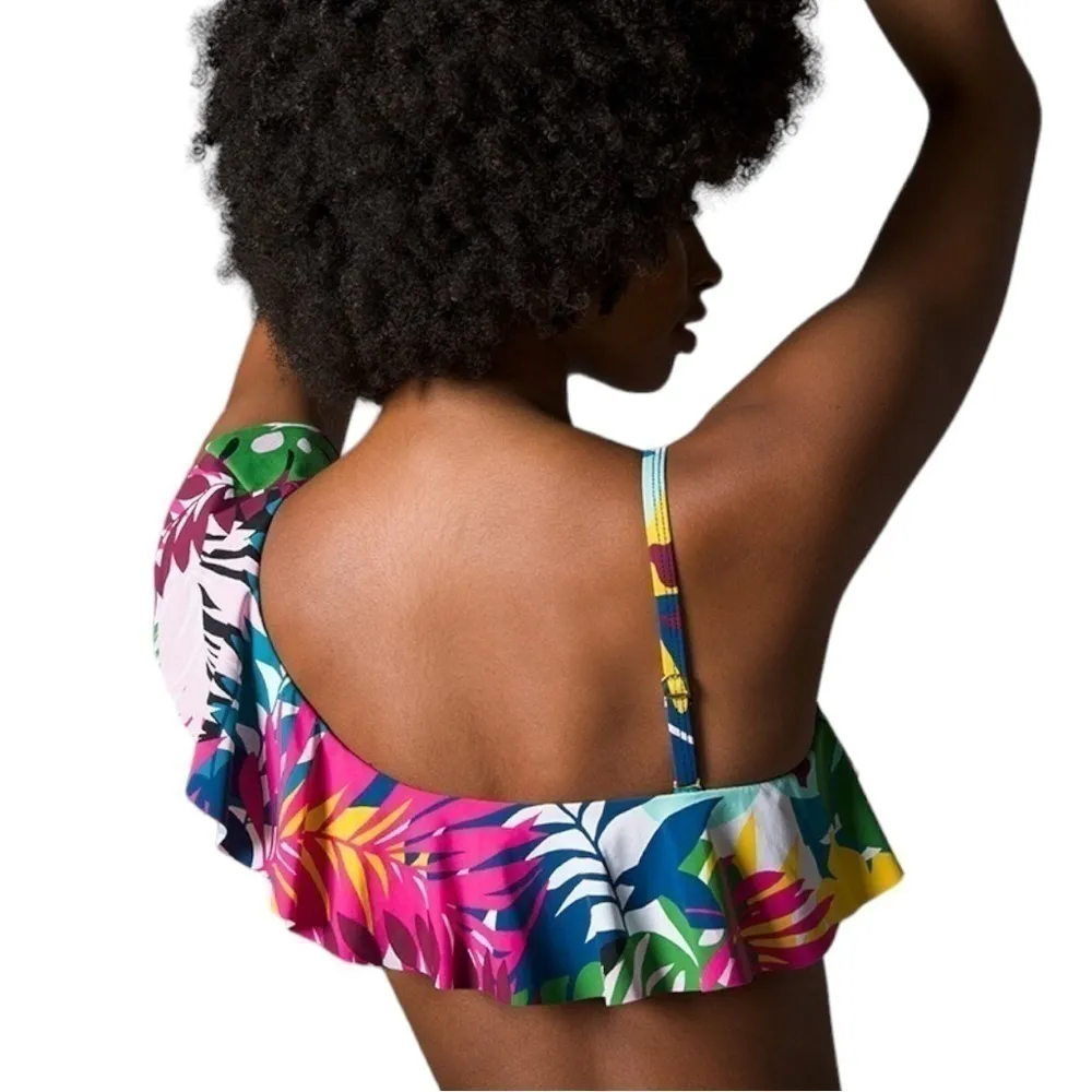 Bleu Rod Beattie On A Brighter Note Ruffle One Shoulder Swim Top 10 - Image 6