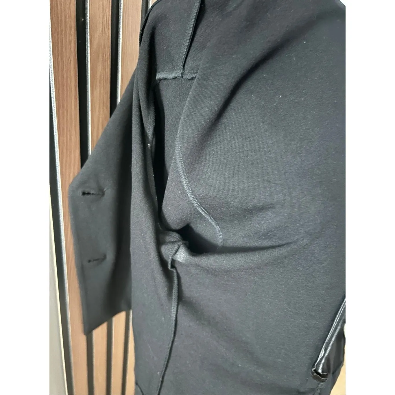 White House black market black stretchy comfy blazer size 2 - Image 6