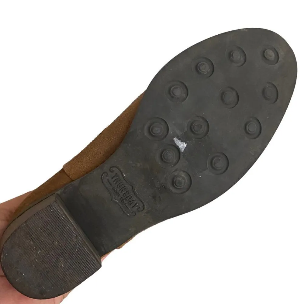 Thursday Boot Co. Chelsea Brown Walnut Heeled Ankle Boots Size 6.5 - Image 4