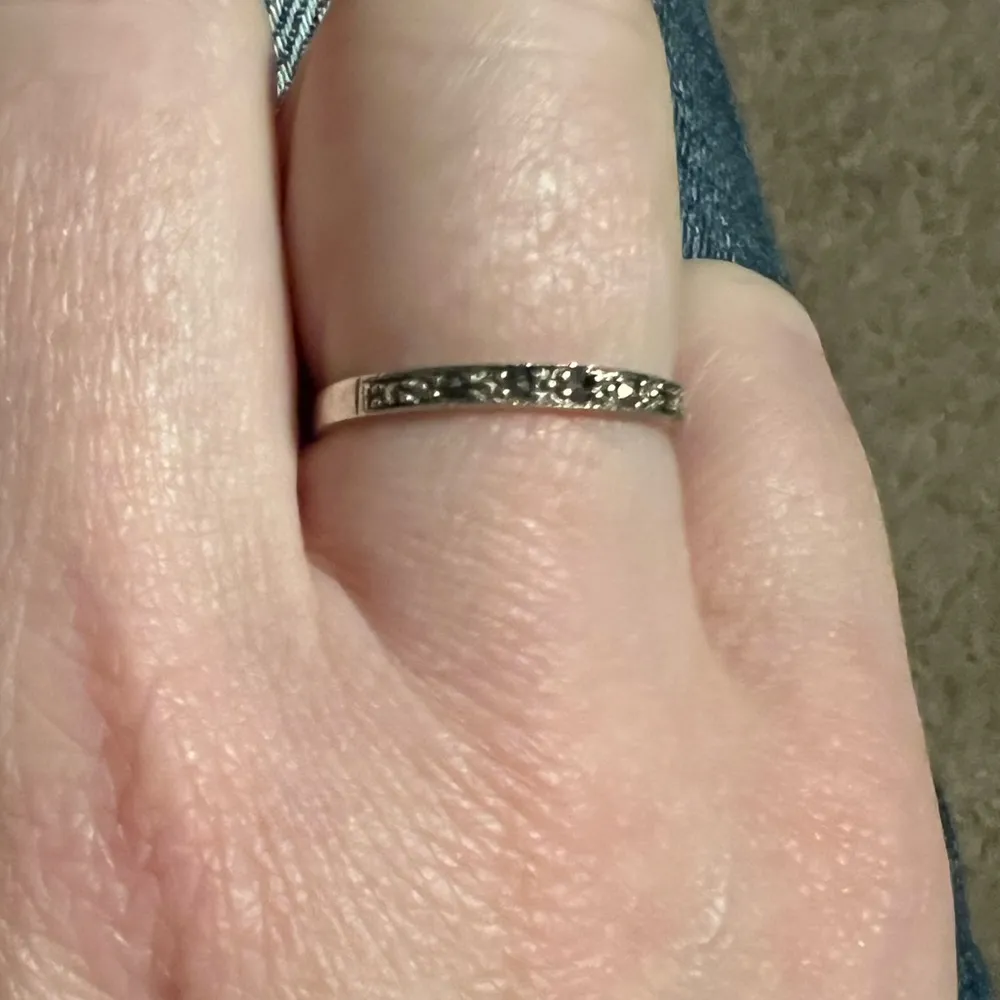 Sterling Silver Marcasite Ring - Image 3