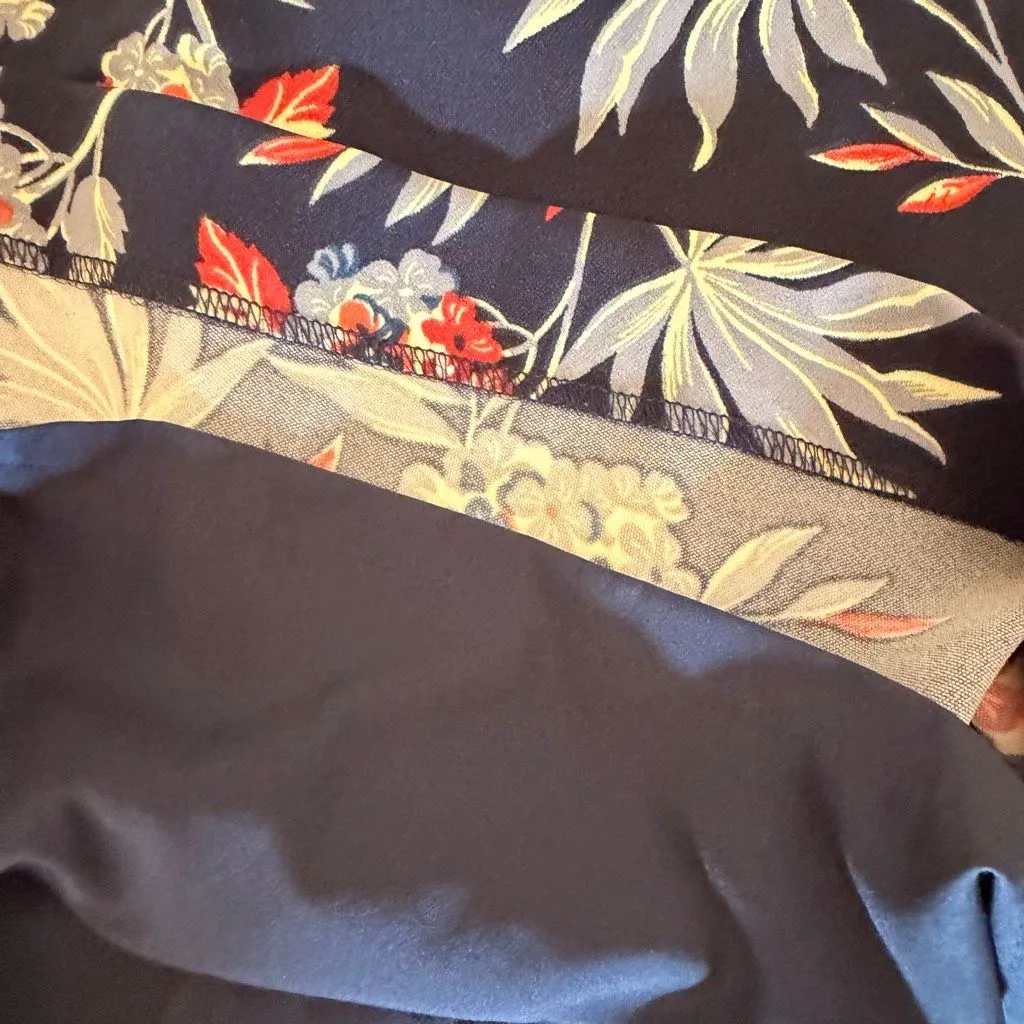 Ann Taylor Factory Floral Lined Pencil Career Skirt SZ 6 - Image 8