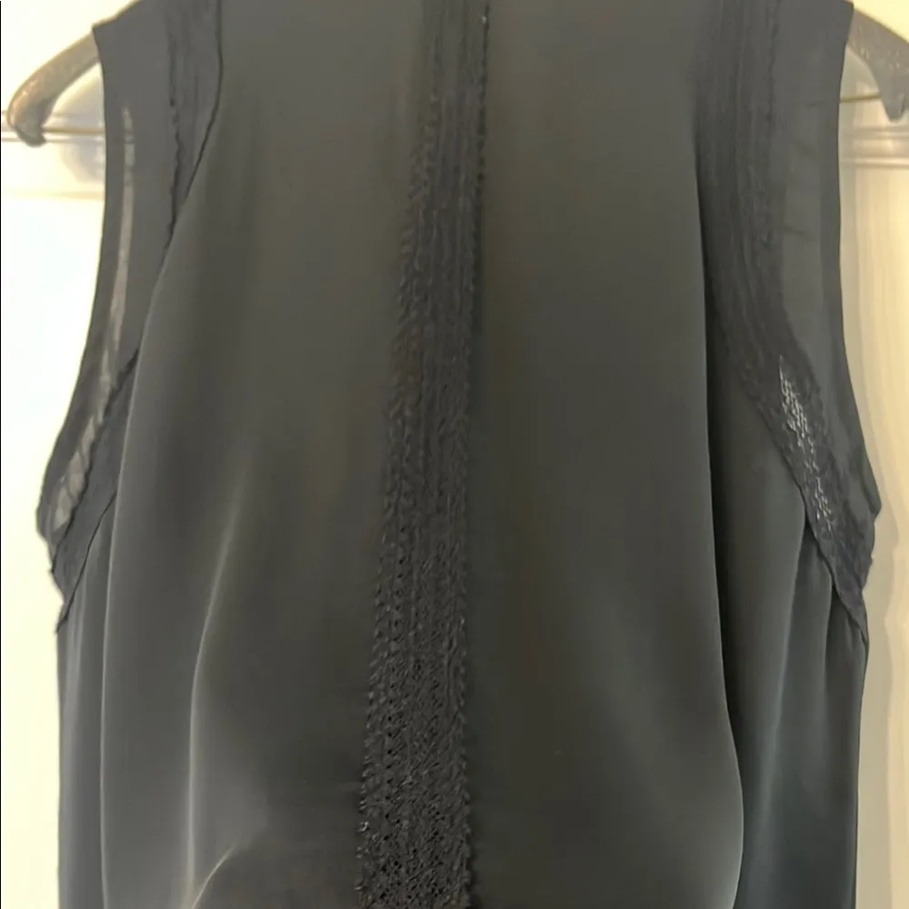 CAbi Black Sleeveless Button Down Shirt - Image 8