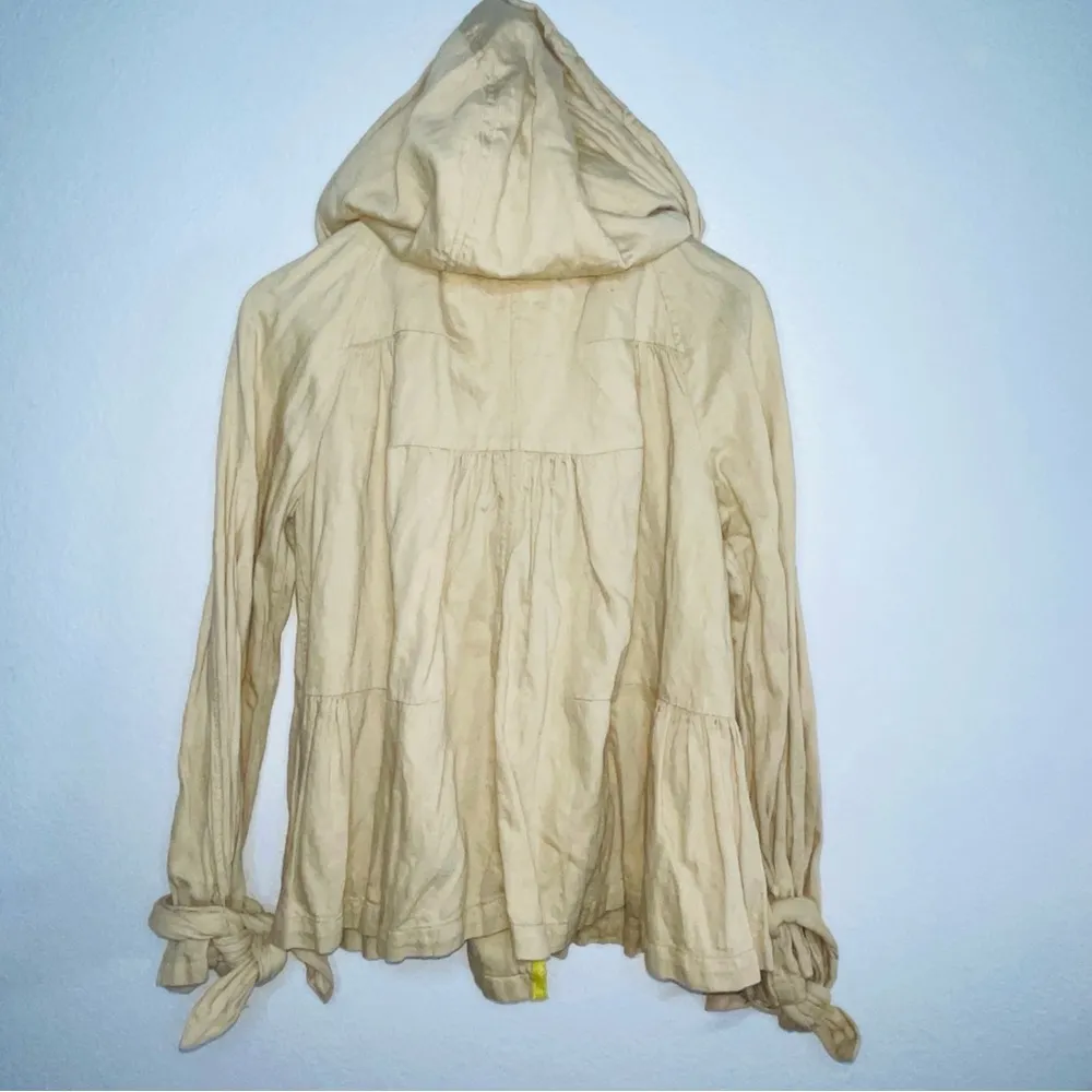 Anthropologie HeiHei Flare Swing Tier Tent Jacket Detachable hood - Image 8