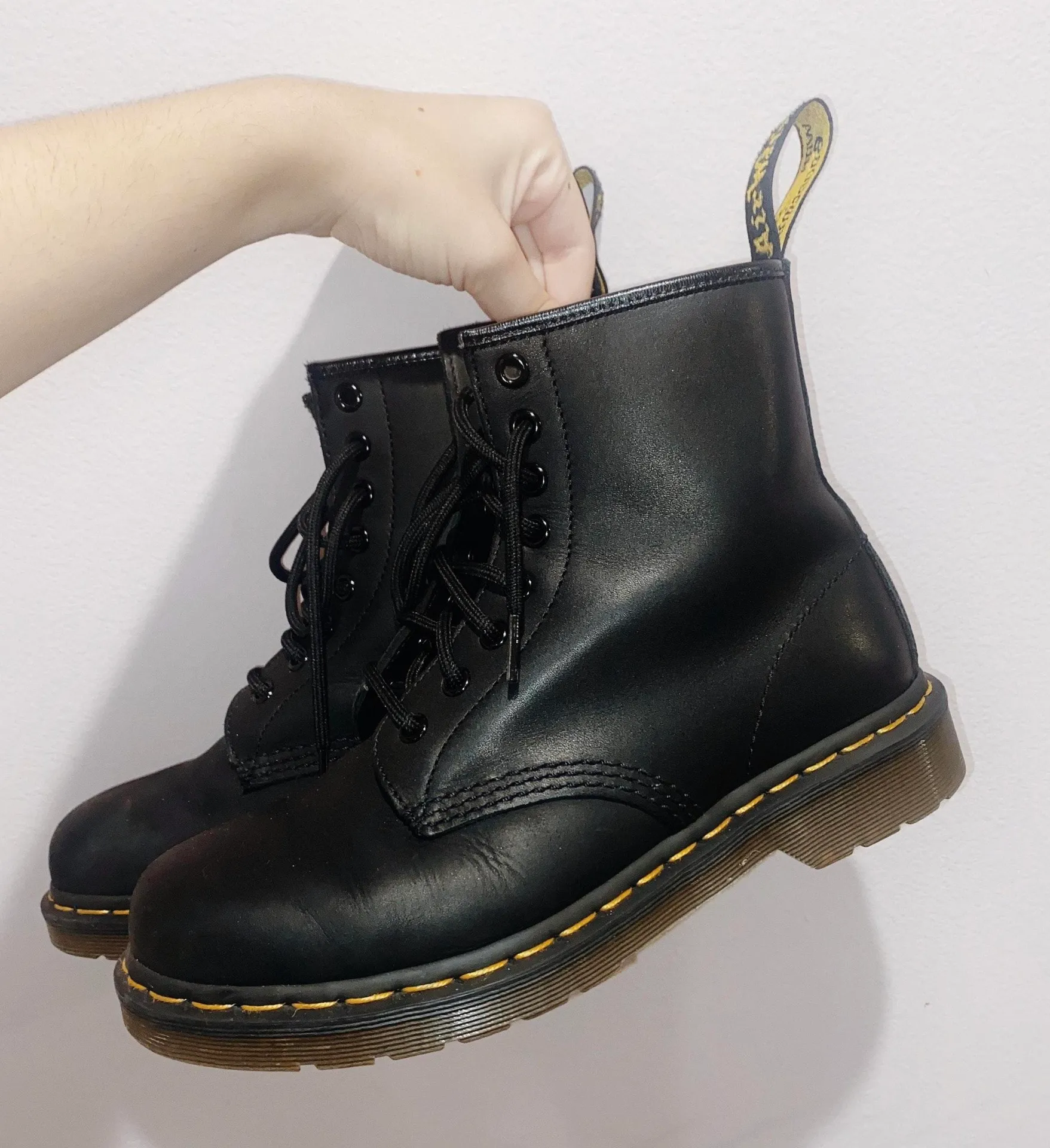 Dr. Martens Black Matte Doc Martens - Image 2