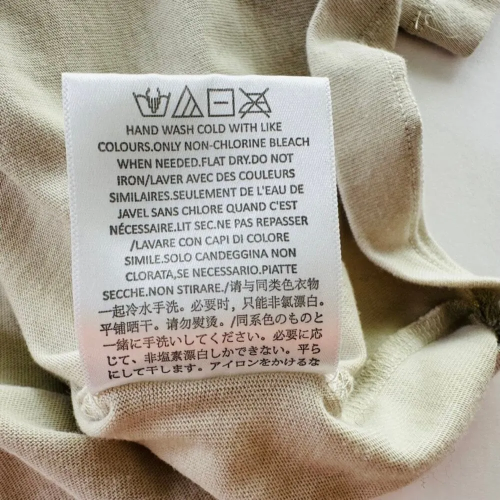 Essentials Fear of God Tee Shirt Beige Size Medium Boxy Short Sleeve Ladies - Image 6