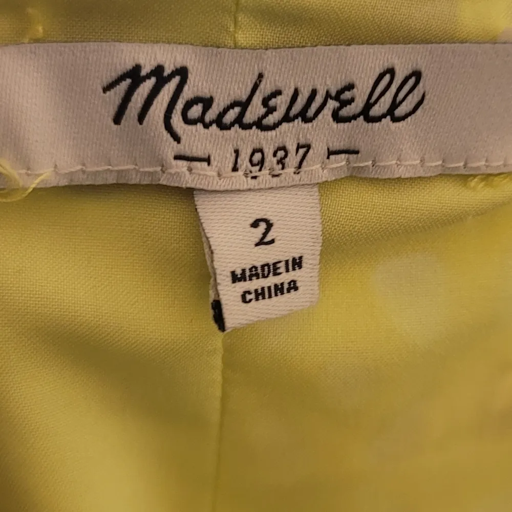 Madewell Yellow Trail Eyelet Shift Dress 2 - Image 4