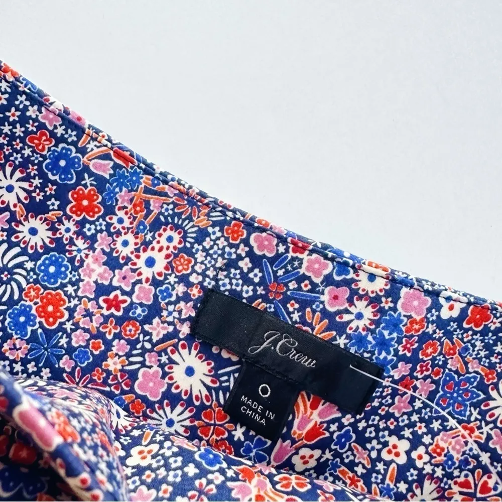 NEW J.Crew Tie Waist Short in Liberty Tana Lawn Print - Image 4