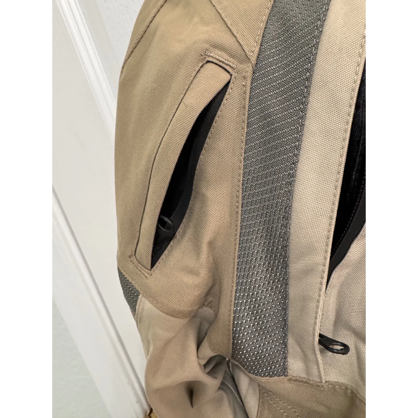 Firstgear womens Motorcycle Jacket All Weather Riding Technical Performance Gear Tan - Image 4