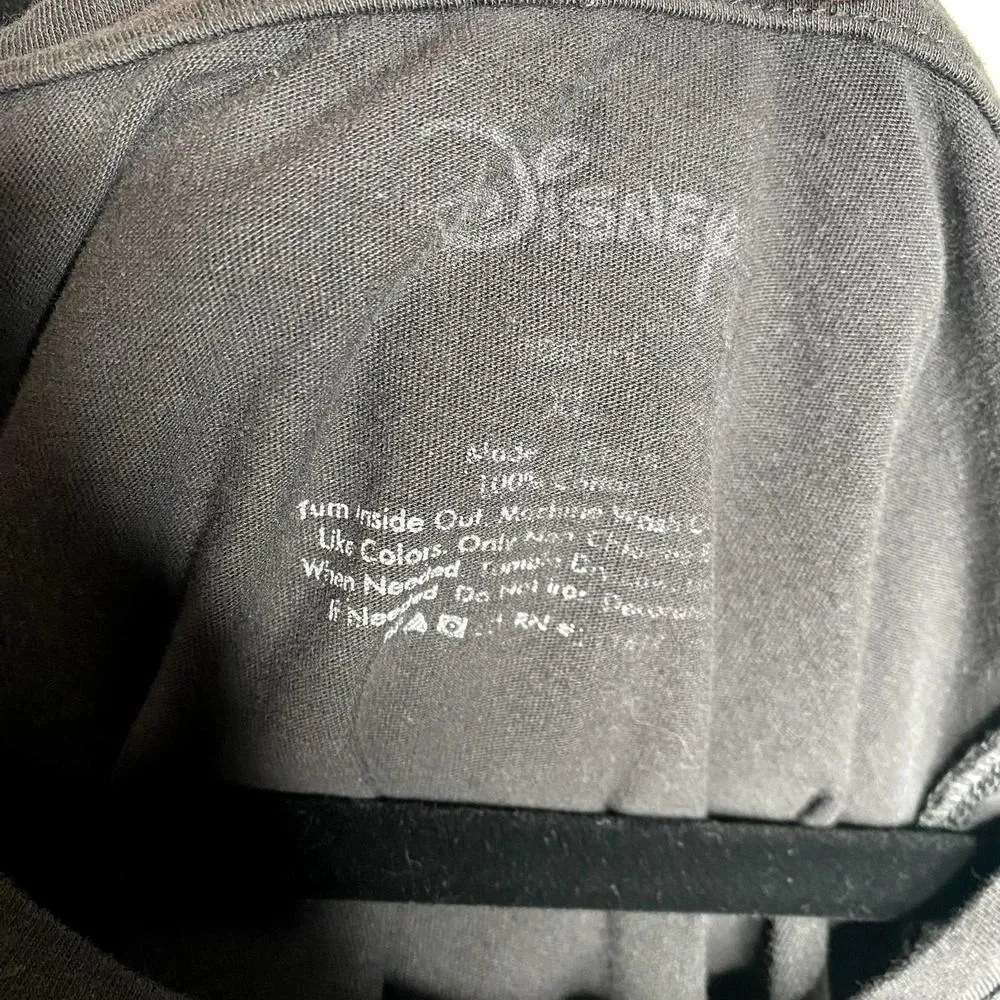 Disney Mickey Mouse Neon Line Portrait Tank Top Workout Pullover Black Size XL - Image 5