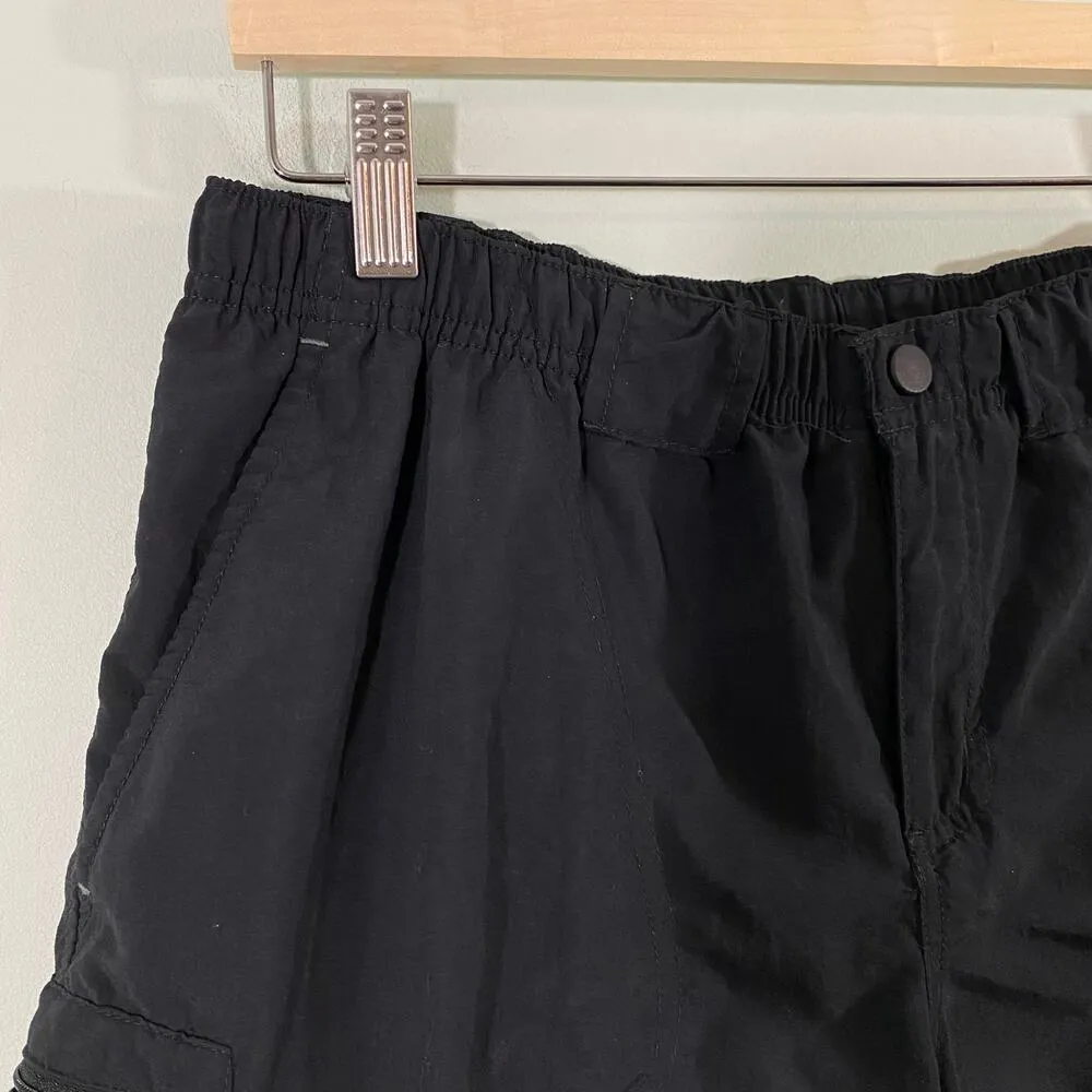 Columbia Women's Black Outdoor Hiking 6" Inseam Nylon Active Shorts Size M - Image 5