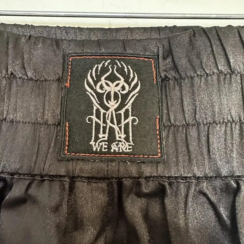 We are HAH black high waisted shorts - Image 3