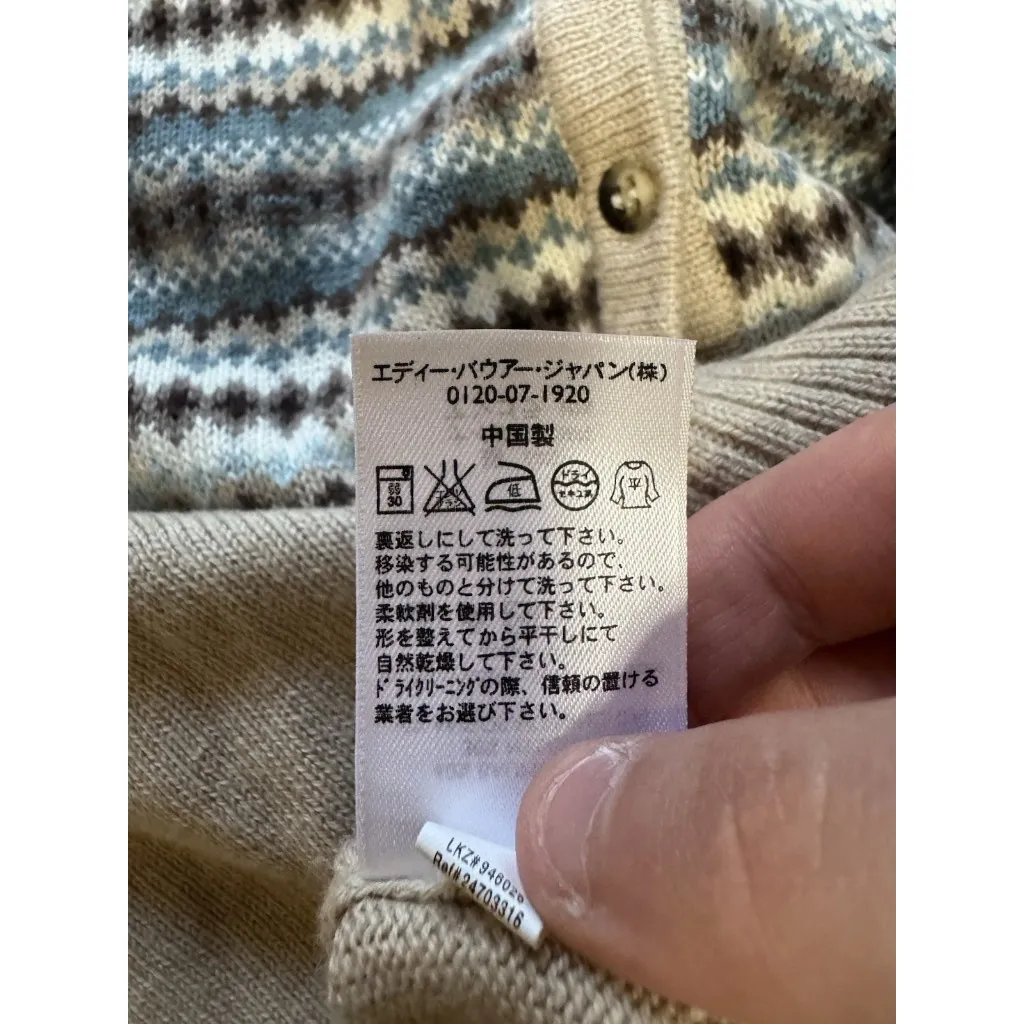 Eddie Bauer Collectibles‎ Sz XXL Button Down Cardigan Sweater Rabbit Hair Blend - Image 12