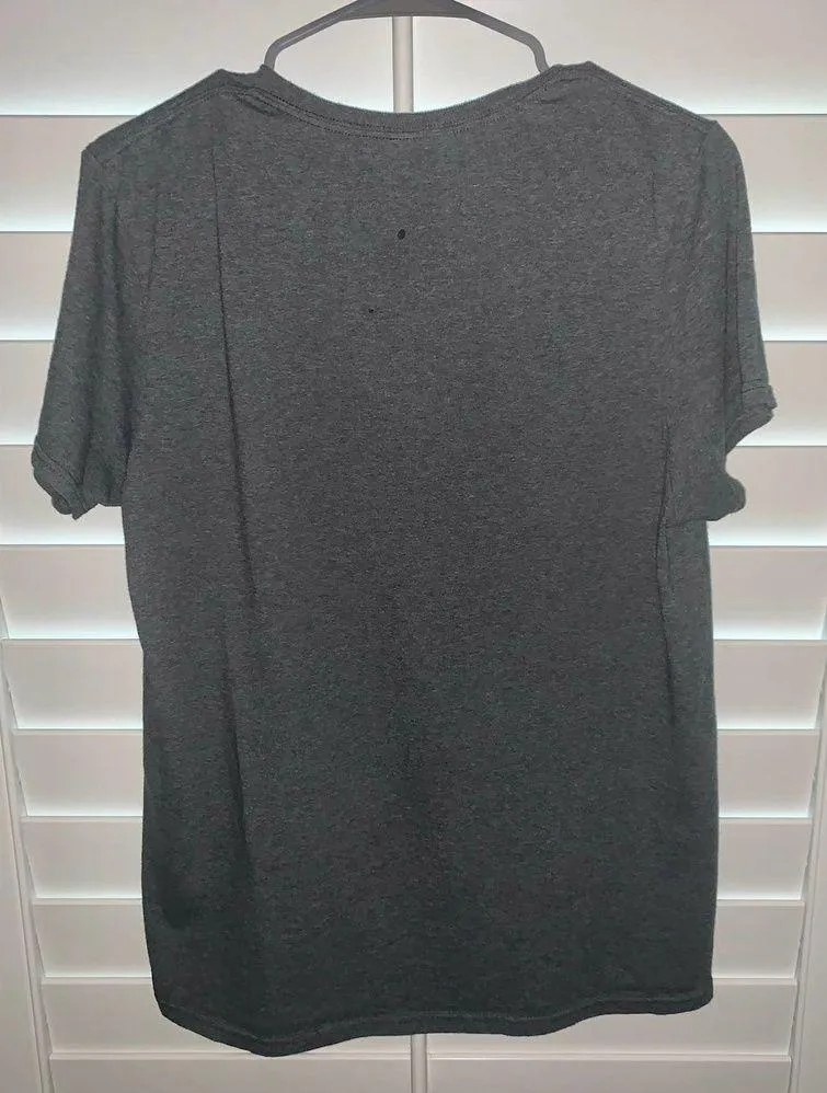 Punisher White Skull Grey T-Shirt - Image 3