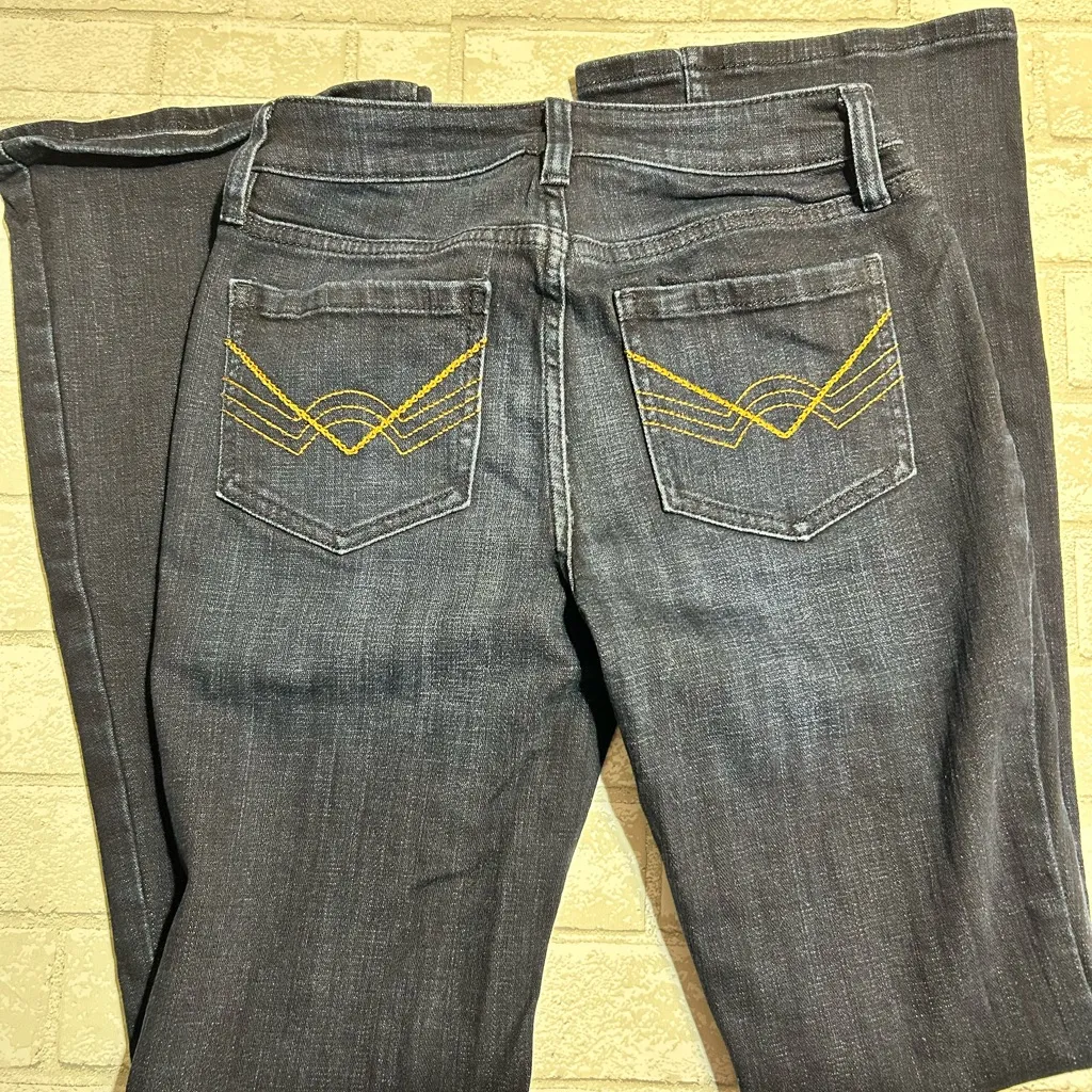 Idyllwind Dark Indigo Flare Jeans - Image 3