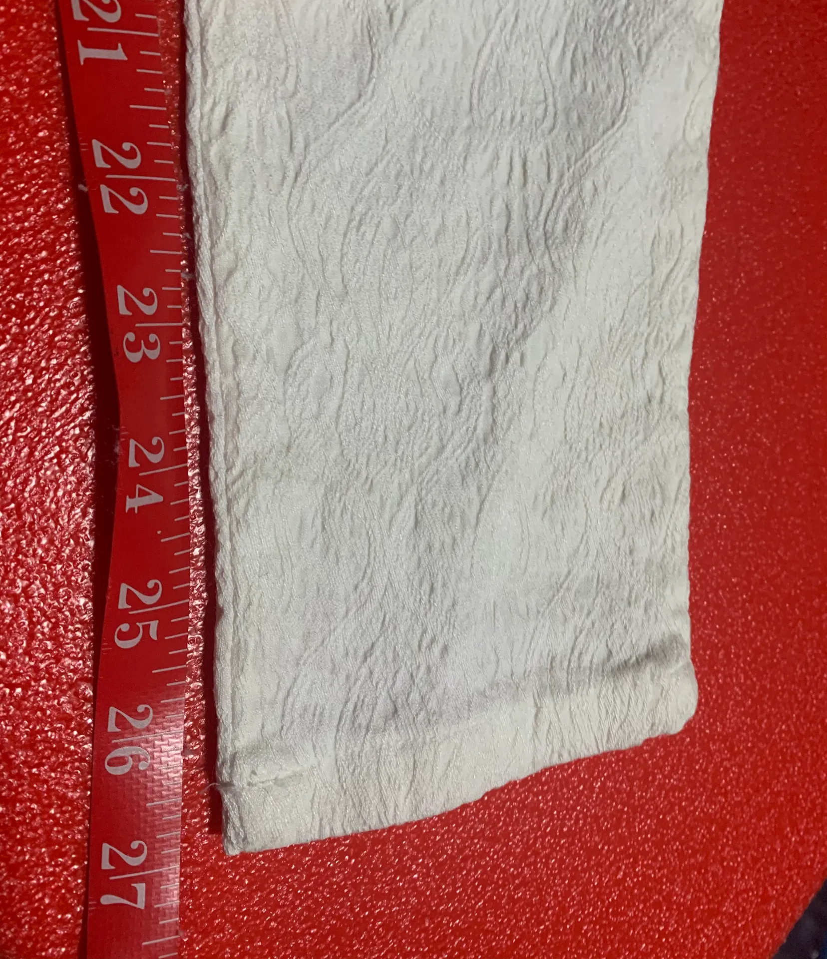 PinkyOtto Ink Blot Legging Pants White Lace size L - Image 3