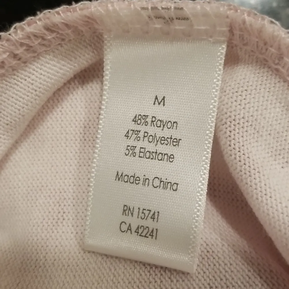 💕PJ SALVAGE💕 Long Sleeve Pajama Top ~ Blush Animal Print Medium M NWT Pink - Image 12