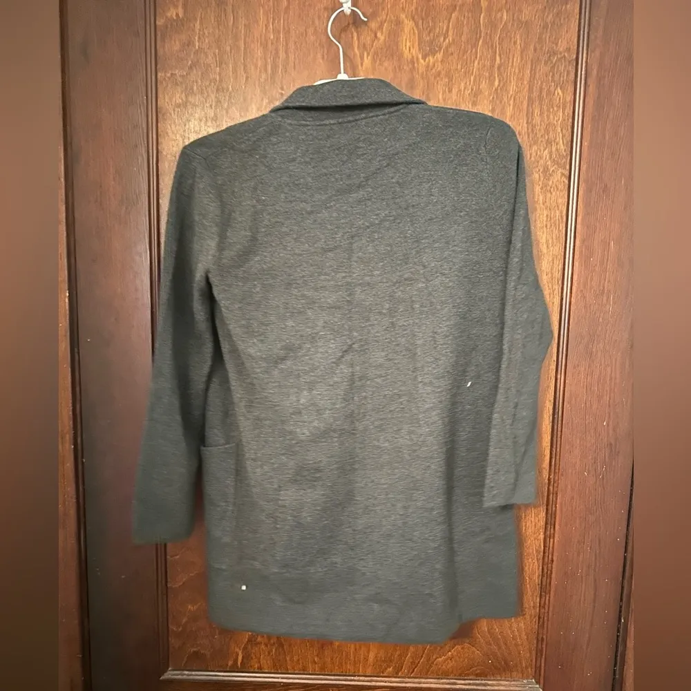 J.Crew Open-front sweater-blazer Grey XS - Image 3