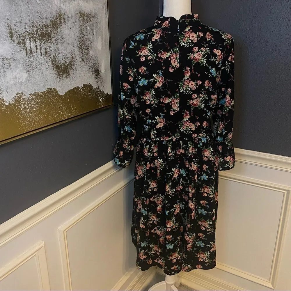 ModCloth Fashionably Dashing Floral Dress - Image 8