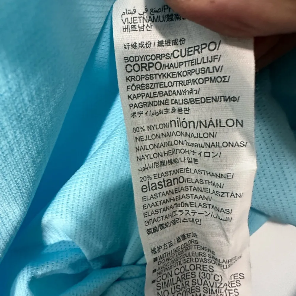 Under Armour Nylon  Sky Blue Shirt Size XL - Image 6