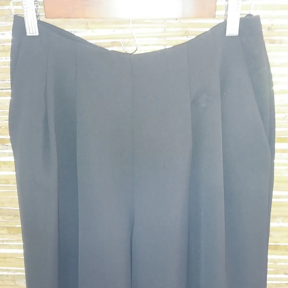 Marie St Claire 10 Black Beaded Pants Suit Funeral - Image 5