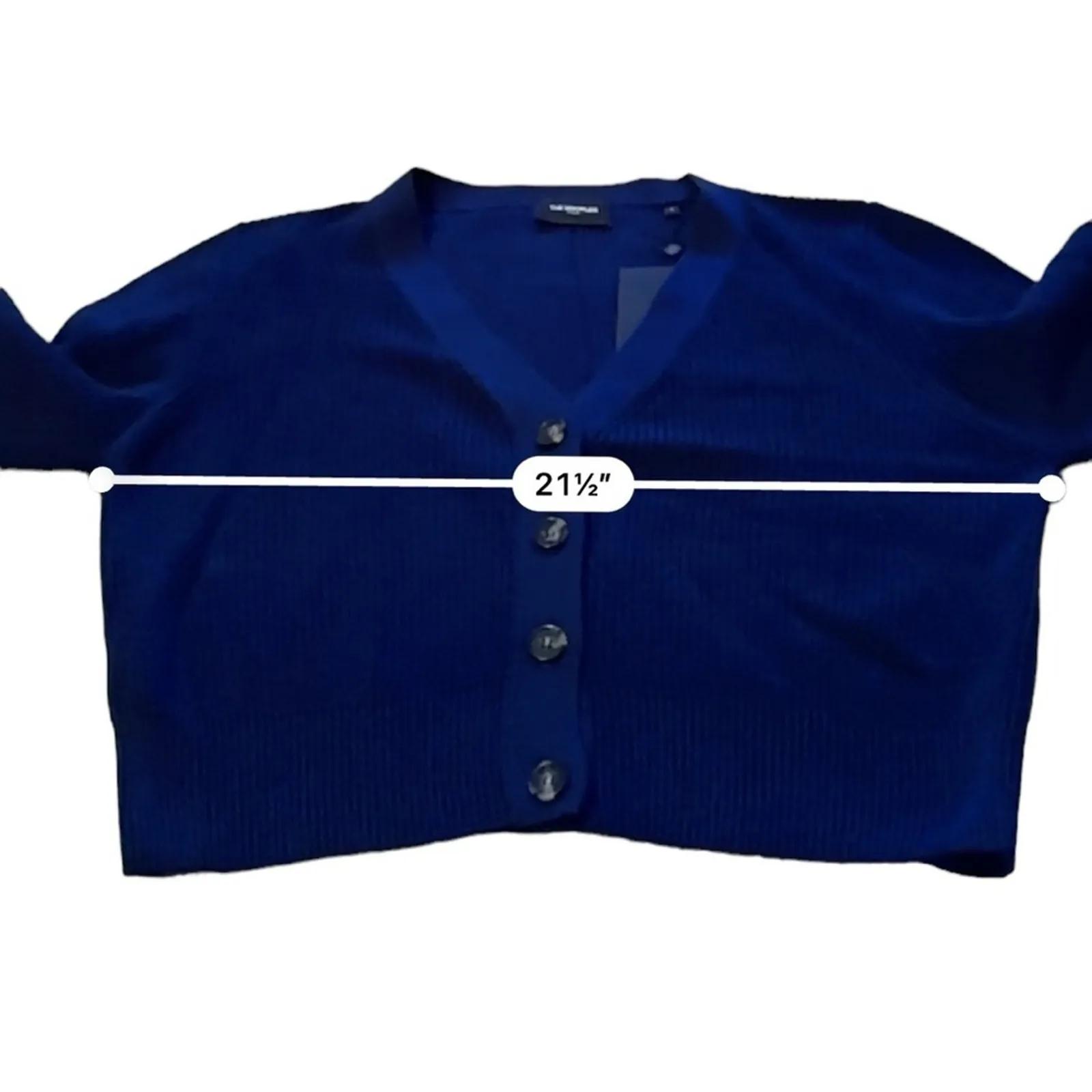 The Kooples Dark Navy Blue Court Bleu Marine Long Sleeve Cardigan Sz 2 (M) NEW - Image 9