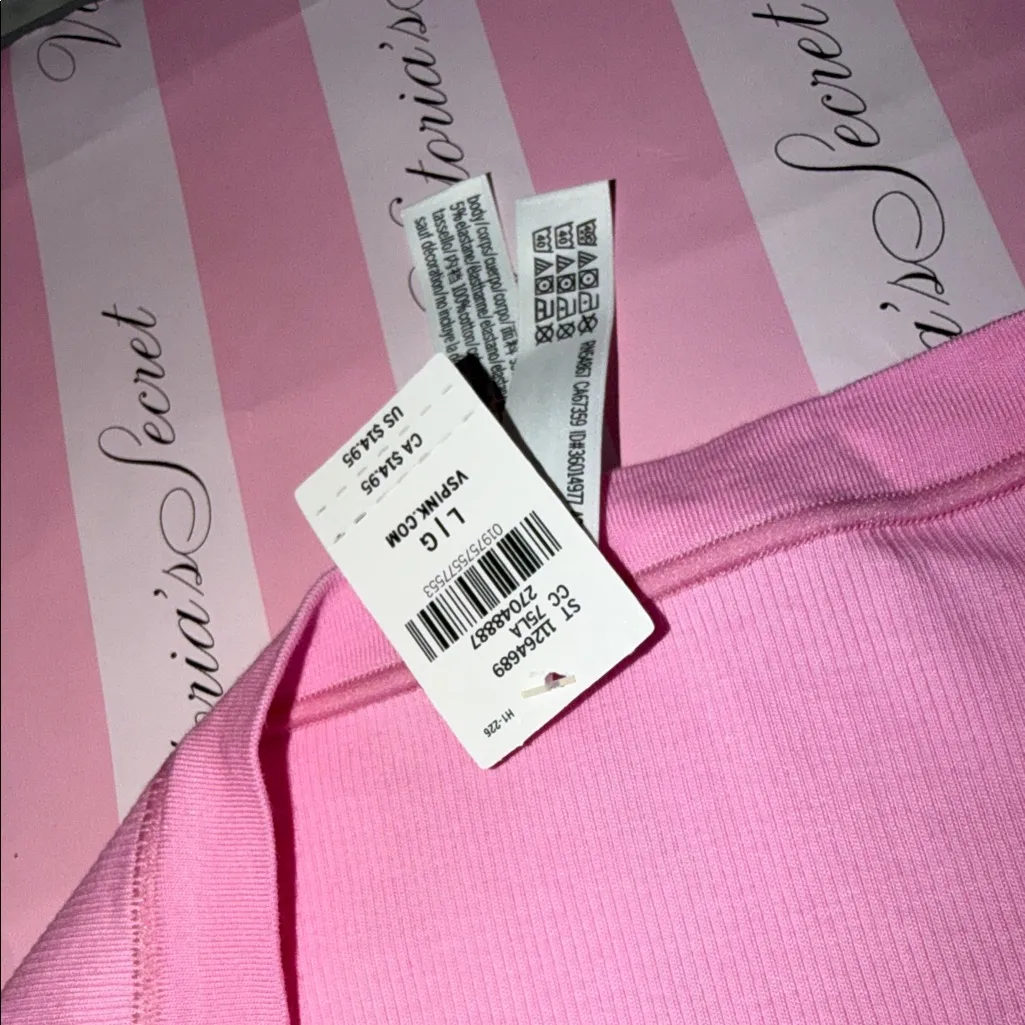 🩷PINK Victoria's Secret Light Pink Boxer Briefs - Image 6