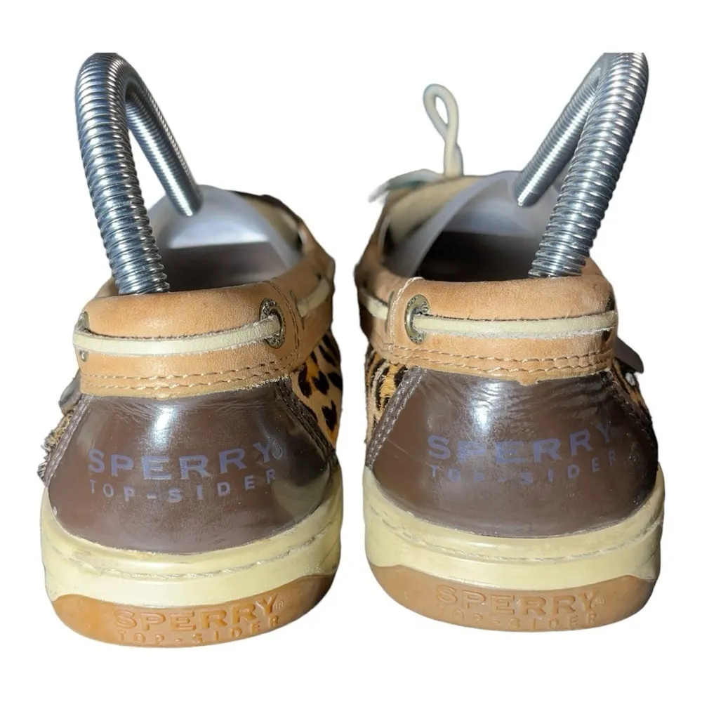 Sperry Angelfish Leopard Moccasin
Loafer Flats 8.5M - Image 5