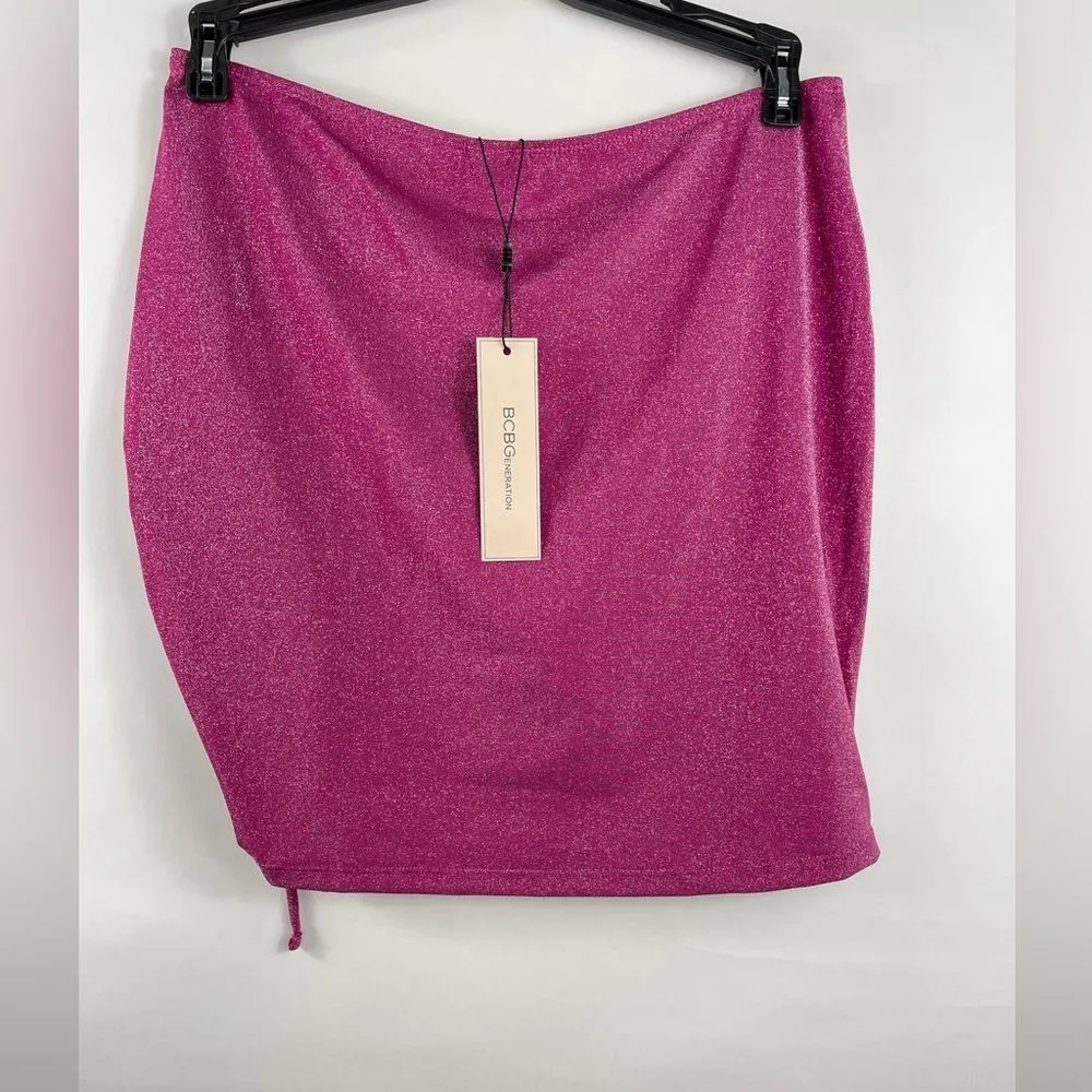 BCBGeneration stardust cover-up skirt M - Image 3