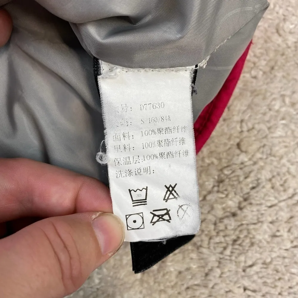 Marmot Full Zip Pink Puffer Jacket Size S - Image 5