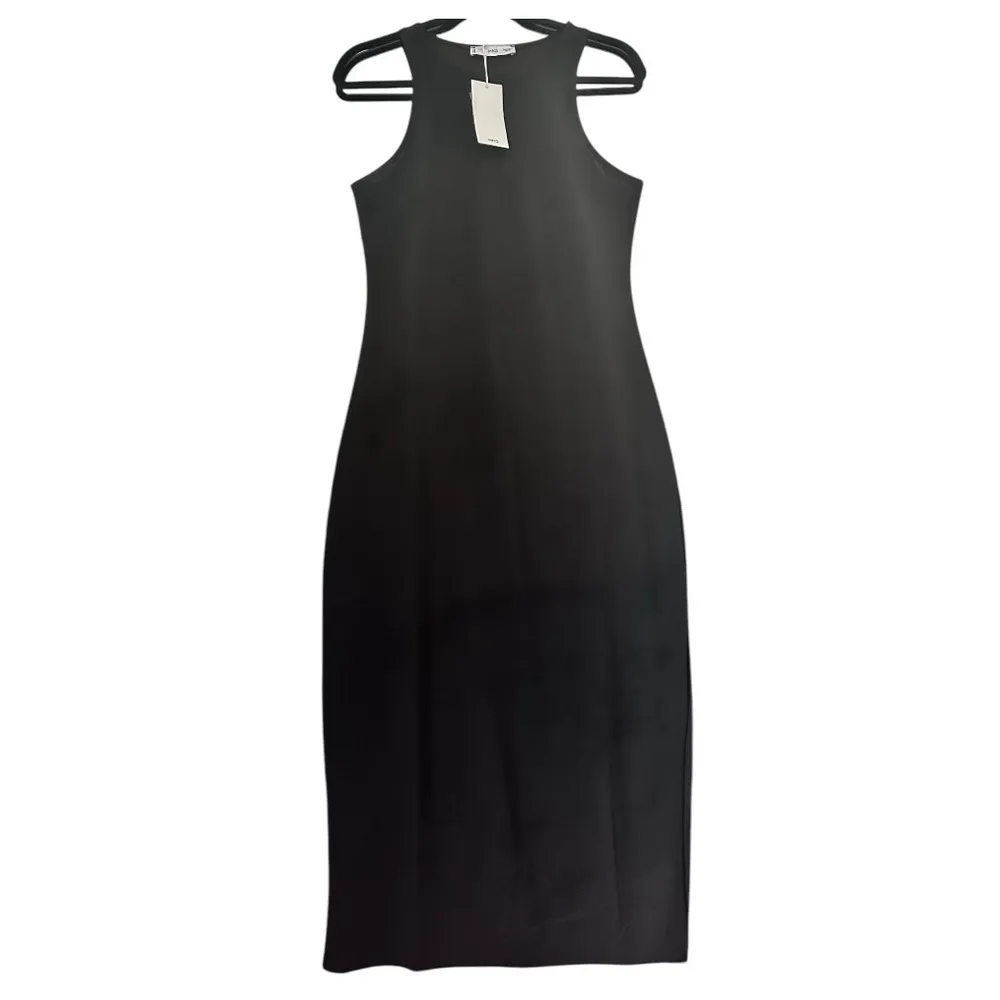 MANGO MIDI DRESS WITH SLIT - Image 11