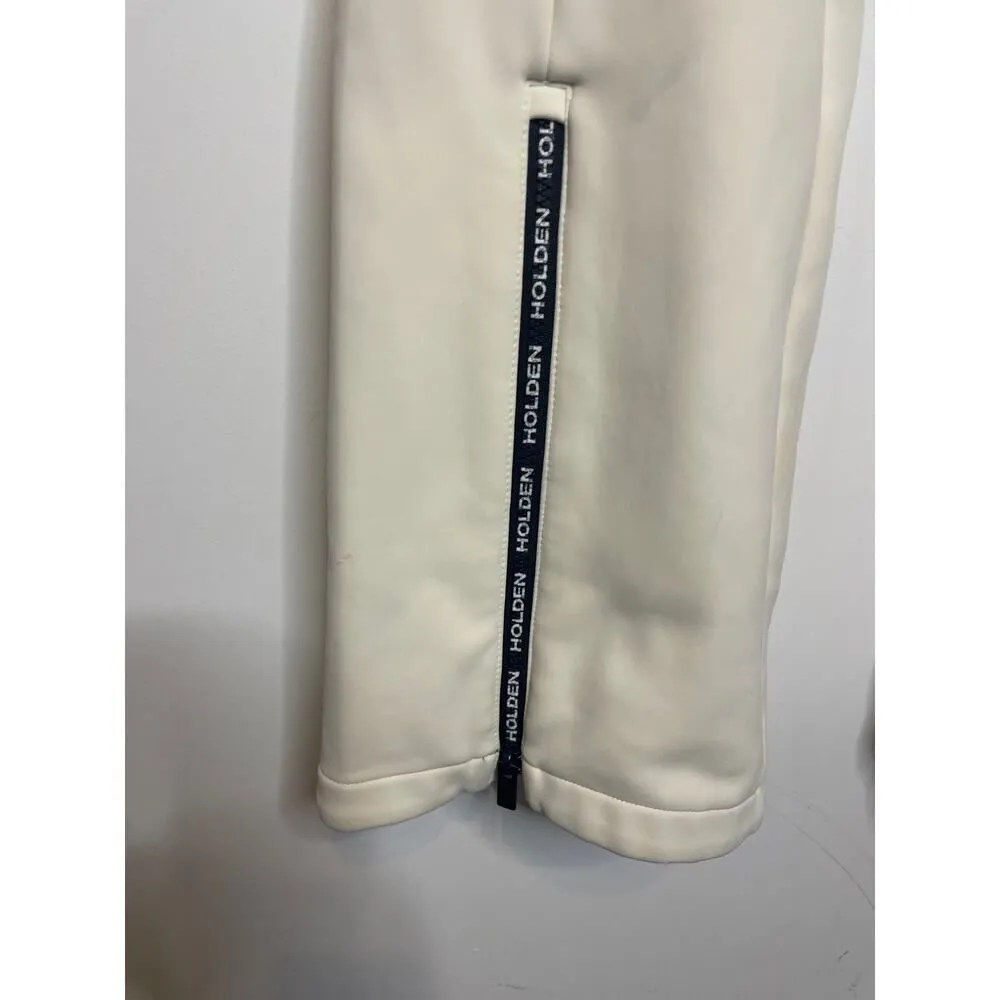 Holden Women's Size XL Paneled Bootcut High Waist Ski Pants Cream White - Image 15